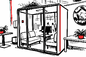 Cabina insonorizada para grupos